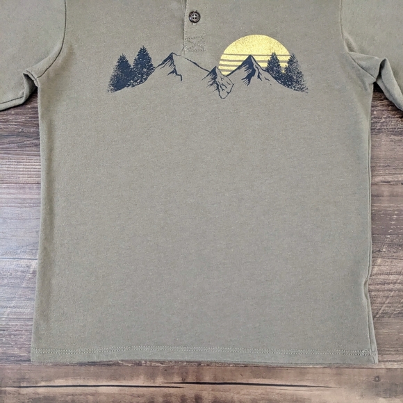 Art Class Henley Tee Shirt - Picture 8 of 8